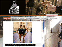 Tablet Screenshot of circuswarehouse.com